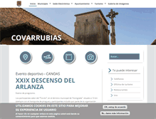 Tablet Screenshot of covarrubias.es